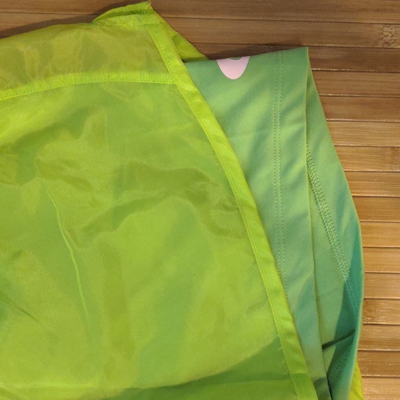 Nike Running Shorts Clash Tempo Layered, Atomic Green, Atmosphere, NEW, Sz Large - Picture 3 of 8